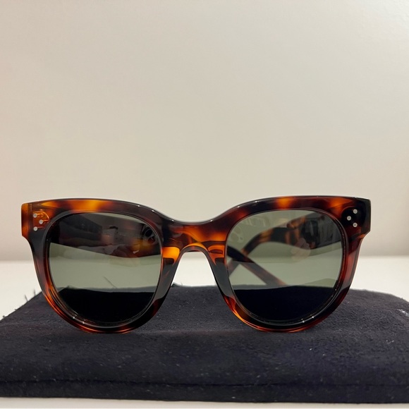 Celine Accessories - Celine sunglasses - round / cat eye style in tortoise